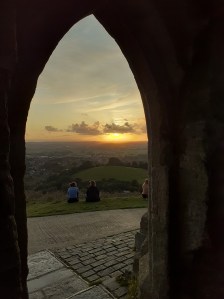 Sunset over Glastonbury Tor
Copyright MC De Rossi Tarot Forge all rights reserved.